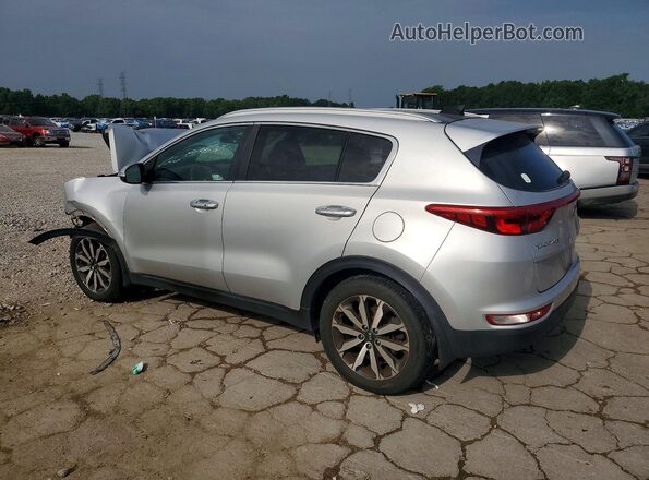 KNDPN3AC0H7252666 2017 KIA SPORTAGE Серебряный Задняя левая четверть
