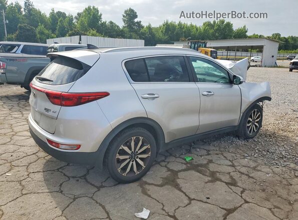 KNDPN3AC0H7252666 2017 KIA SPORTAGE Серебряный Задняя правая четверть