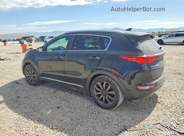 KNDPN3AC0K7546396 2019 KIA SPORTAGE Black Tył lewy