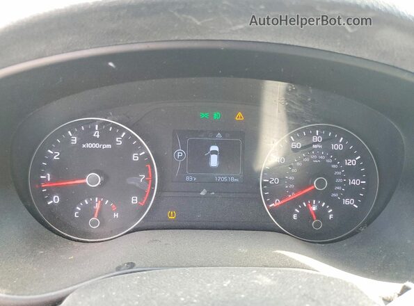 KNDPN3AC0K7546396 2019 KIA SPORTAGE Black Widok zestawu wskaźników