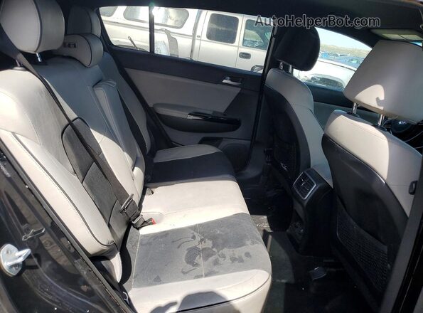 KNDPN3AC0K7546396 2019 KIA SPORTAGE Black Widok tylnych siedzeń