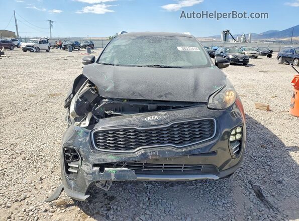 KNDPN3AC0K7546396 2019 KIA SPORTAGE Black Widok z przodu