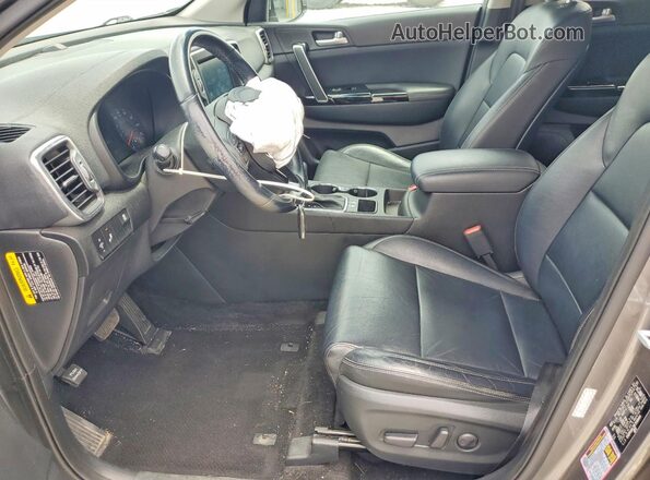 KNDPN3AC0K7549444 2019 KIA SPORTAGE Silver Вид салону спереду