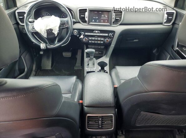 KNDPN3AC0K7549444 2019 KIA SPORTAGE Silver Вид панелі приладів