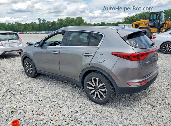 KNDPN3AC0K7549444 2019 KIA SPORTAGE Silver Задня ліва чверть