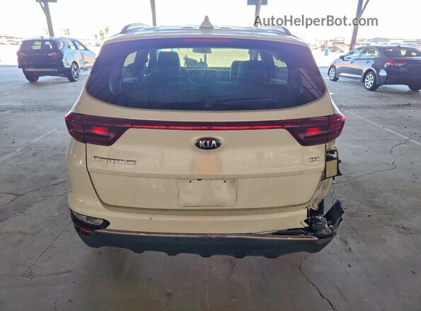 KNDPN3AC0L7689950 2020 KIA SPORTAGE White უკანა ხედი