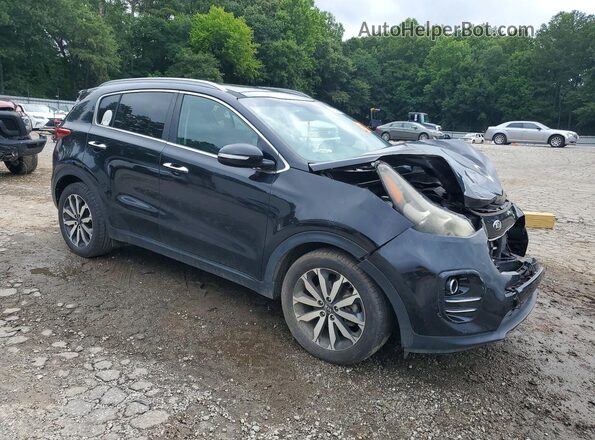 KNDPN3AC1H7123044 2017 KIA SPORTAGE Black Передня права чверть