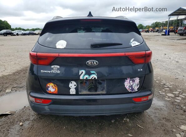 KNDPN3AC1H7123044 2017 KIA SPORTAGE Black Вид ззаду