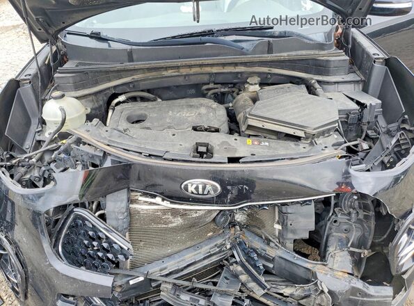 KNDPN3AC1H7123044 2017 KIA SPORTAGE Black Вид підкапотного простору