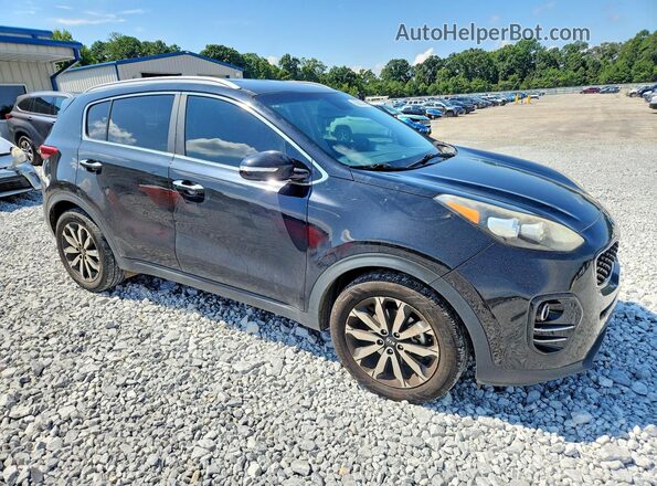 KNDPN3AC1J7424614 2018 KIA SPORTAGE Black წინა მარჯვენა