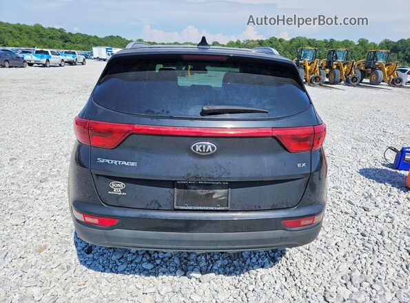 KNDPN3AC1J7424614 2018 KIA SPORTAGE Black უკანა ხედი