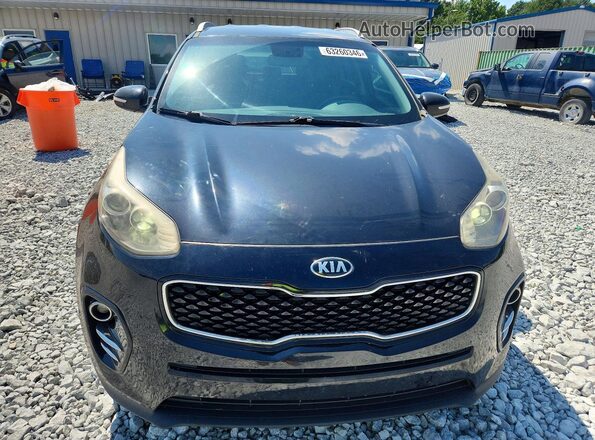 KNDPN3AC1J7424614 2018 KIA SPORTAGE Black წინა ხედი