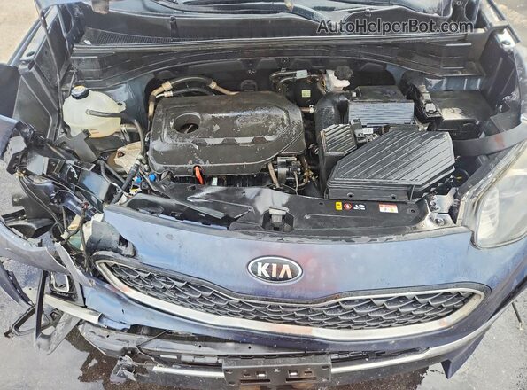 KNDPN3AC1L7736175 2020 KIA SPORTAGE Blue Engine compartment view