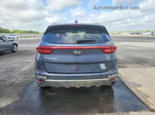 KNDPN3AC1L7736175 2020 KIA SPORTAGE Blue Rear view