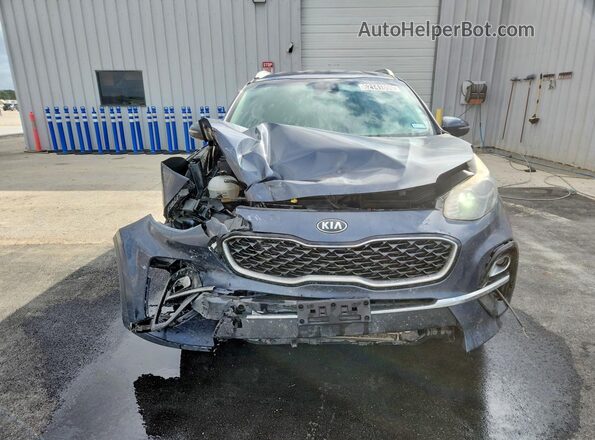 KNDPN3AC1L7736175 2020 KIA SPORTAGE Blue Front view