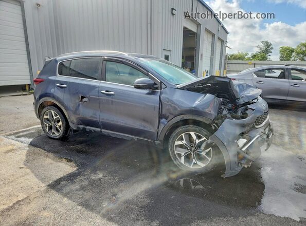 KNDPN3AC1L7736175 2020 KIA SPORTAGE Blue Front right