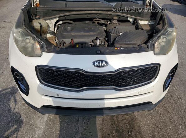 KNDPN3AC2H7158725 2017 KIA SPORTAGE White Vista de la etiqueta del VIN
