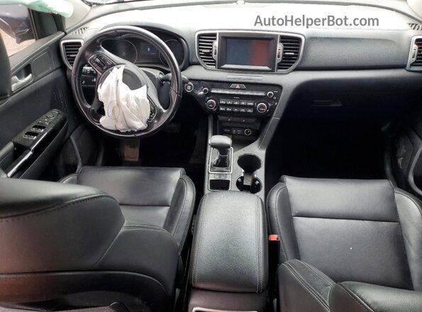 KNDPN3AC2K7577679 2019 KIA SPORTAGE Серый Вид панели приборов