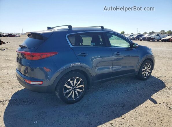 KNDPN3AC3H7082139 2017 KIA SPORTAGE Blue Հետևի աջ