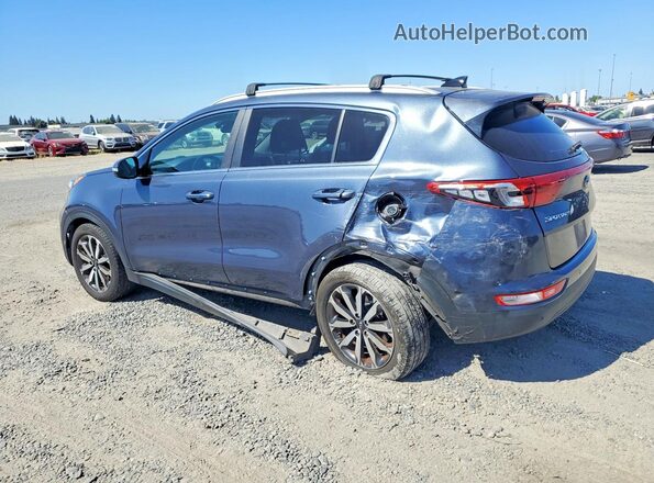 KNDPN3AC3H7082139 2017 KIA SPORTAGE Blue Հետևի ձախ