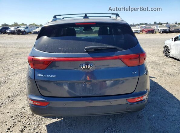 KNDPN3AC3H7082139 2017 KIA SPORTAGE Blue Հետևի տեսք