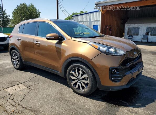 KNDPN3AC3H7163710 2017 KIA SPORTAGE Brown Առջևի աջ