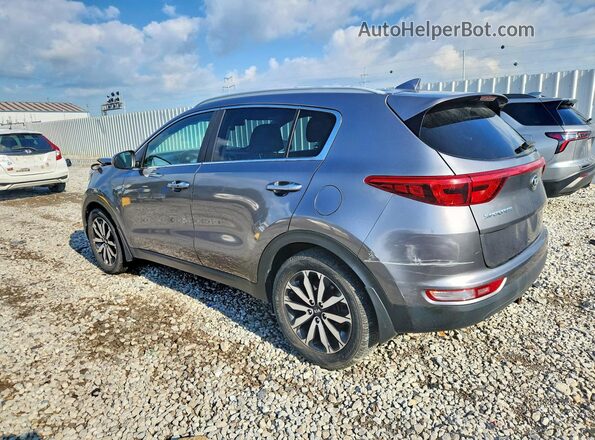 KNDPN3AC3H7235697 2017 KIA SPORTAGE Gray Trasero izquierdo