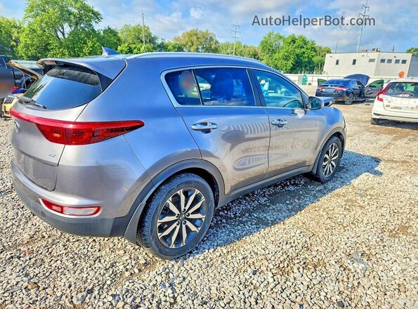 KNDPN3AC3H7235697 2017 KIA SPORTAGE Gray Trasero derecho