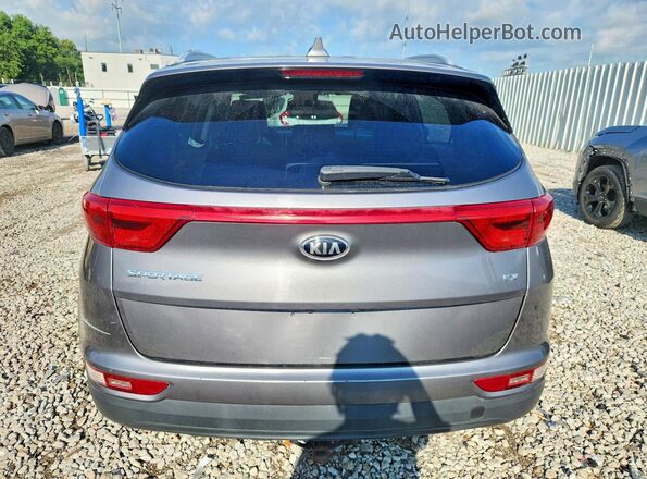 KNDPN3AC3H7235697 2017 KIA SPORTAGE Gray Vista trasera