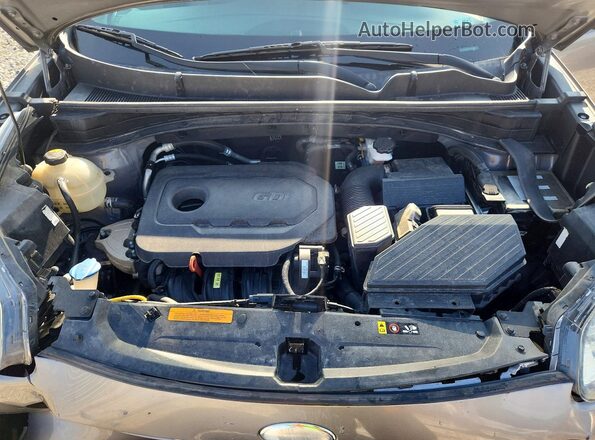KNDPN3AC3H7235697 2017 KIA SPORTAGE Gray Vista del compartimento del motor