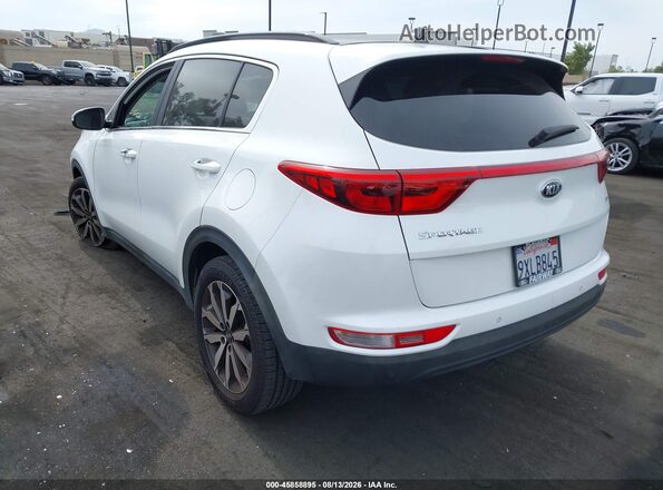KNDPN3AC3J7401268 2018 KIA SPORTAGE Белый Задняя левая четверть
