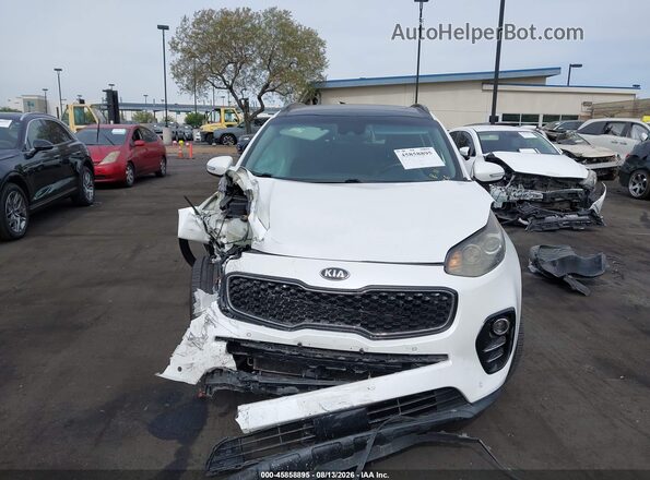 KNDPN3AC3J7401268 2018 KIA SPORTAGE Белый Вид щитка приборов