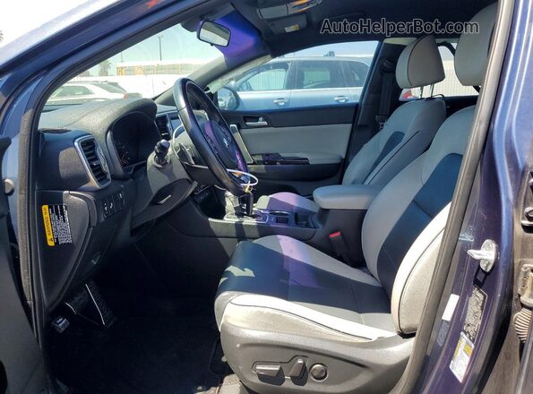 KNDPN3AC3J7428177 2018 KIA SPORTAGE Gray Սալոնի դիմացի տեսք