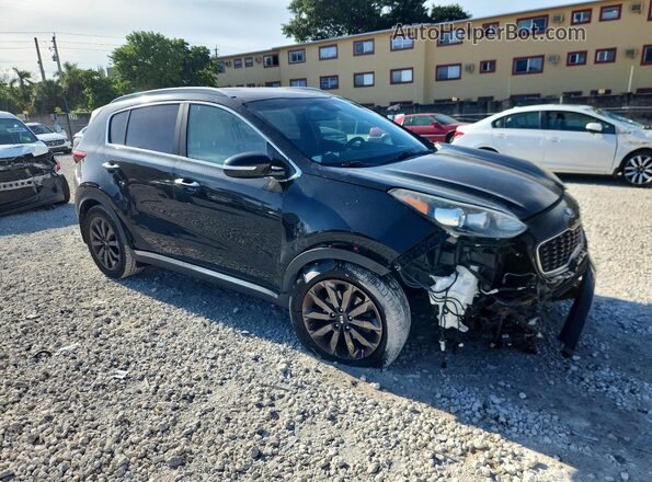 KNDPN3AC3J7467853 2018 KIA SPORTAGE Gray Dashboard view