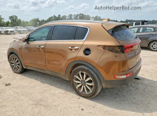 KNDPN3AC4J7355725 2018 KIA SPORTAGE Brown Trasero izquierdo