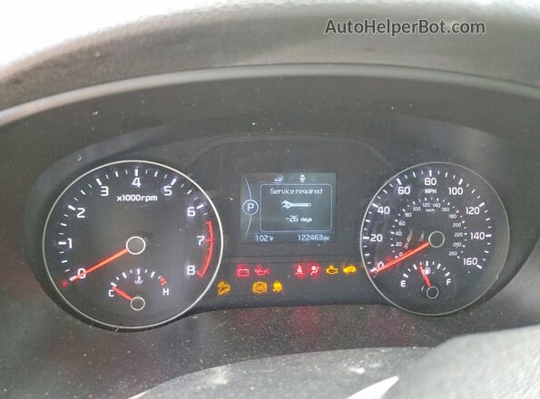KNDPN3AC4J7355725 2018 KIA SPORTAGE Brown Vista del cuadro de instrumentos
