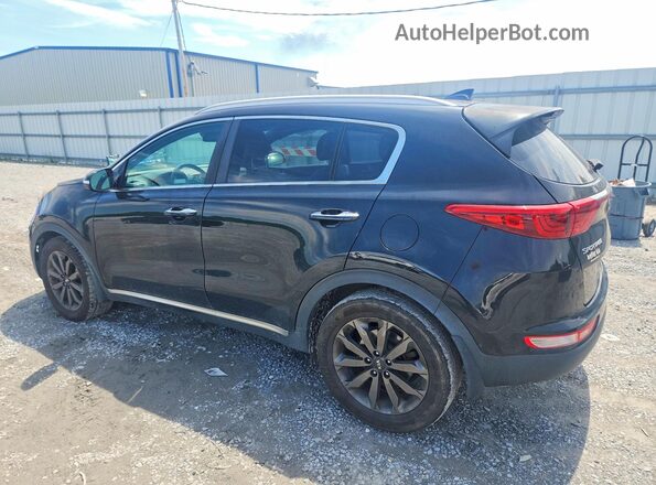 KNDPN3AC4K7568028 2019 KIA SPORTAGE Black უკანა მარცხენა