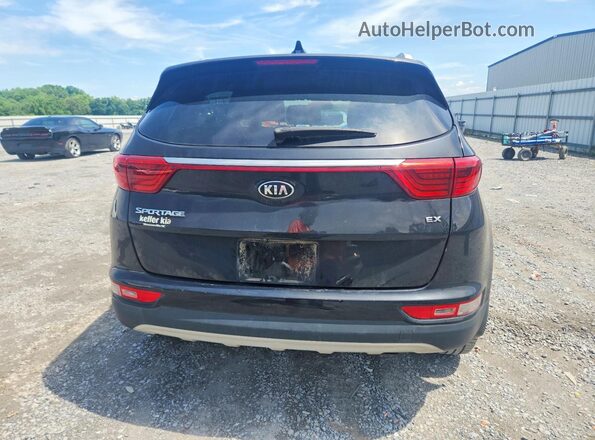 KNDPN3AC4K7568028 2019 KIA SPORTAGE Black უკანა ხედი