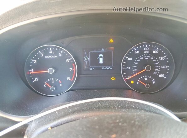 KNDPN3AC4K7589624 2019 KIA SPORTAGE White Սարքավորումների վահանակի տեսք