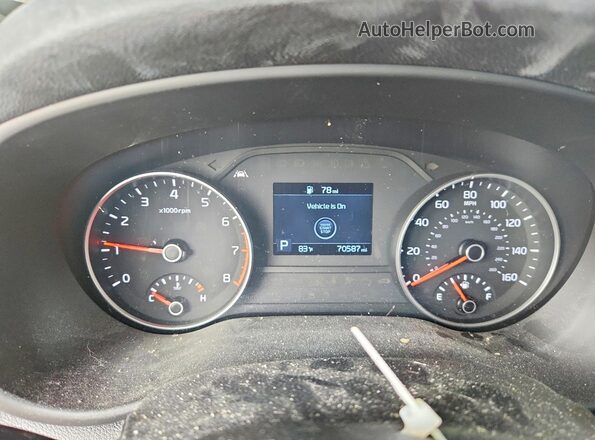 KNDPN3AC4L7633428 2020 KIA SPORTAGE Gold Vista del cuadro de instrumentos
