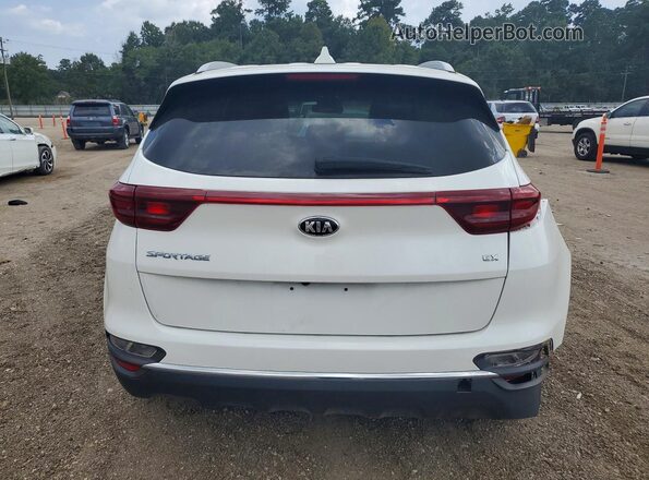 KNDPN3AC4M7846929 2021 KIA SPORTAGE White Vista trasera
