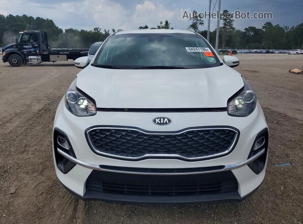 KNDPN3AC4M7846929 2021 KIA SPORTAGE White Vista frontal