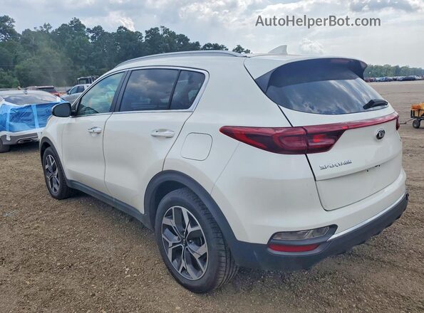 KNDPN3AC4M7846929 2021 KIA SPORTAGE White Trasero izquierdo