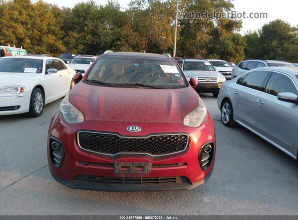 KNDPN3AC5H7105159 2017 KIA SPORTAGE Red Front view