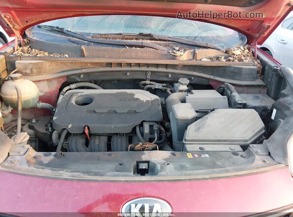 KNDPN3AC5H7105159 2017 KIA SPORTAGE Red Rear view