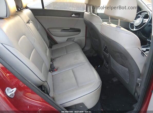 KNDPN3AC5H7105159 2017 KIA SPORTAGE Red VIN sticker view