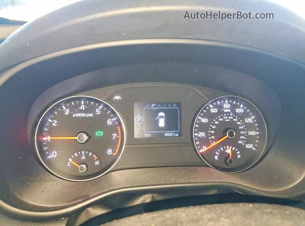 KNDPN3AC5H7227679 2017 KIA SPORTAGE Charcoal Вид щитка приладів