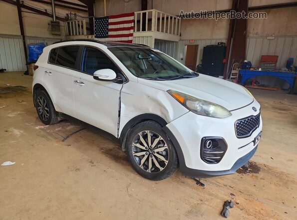 KNDPN3AC5J7397644 2018 KIA SPORTAGE Белый Передняя правая четверть