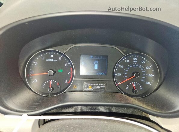 KNDPN3AC5J7397644 2018 KIA SPORTAGE Белый Вид щитка приборов