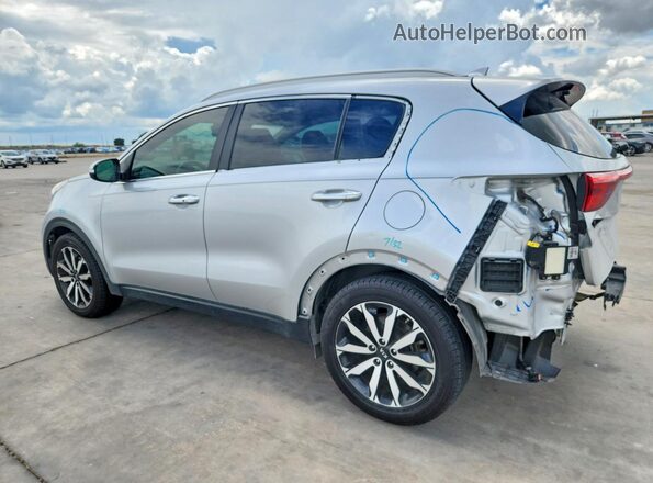 KNDPN3AC5K7531277 2019 KIA SPORTAGE Silver Задня ліва чверть